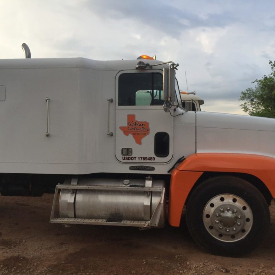 Wilson Contracting equipment